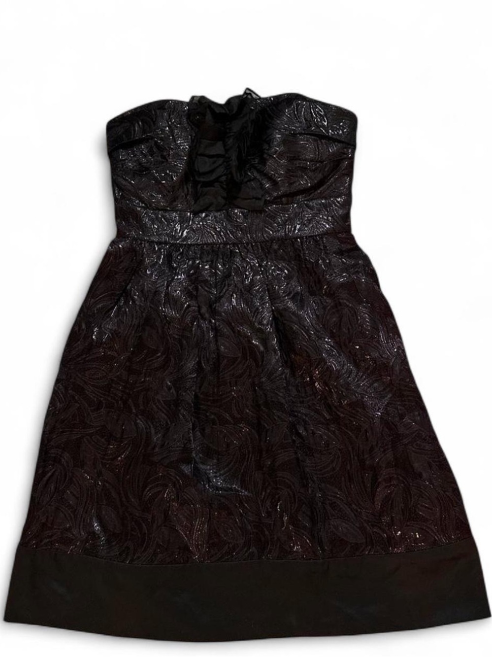 Y2K BCBG Paris strapless babydoll dress 2